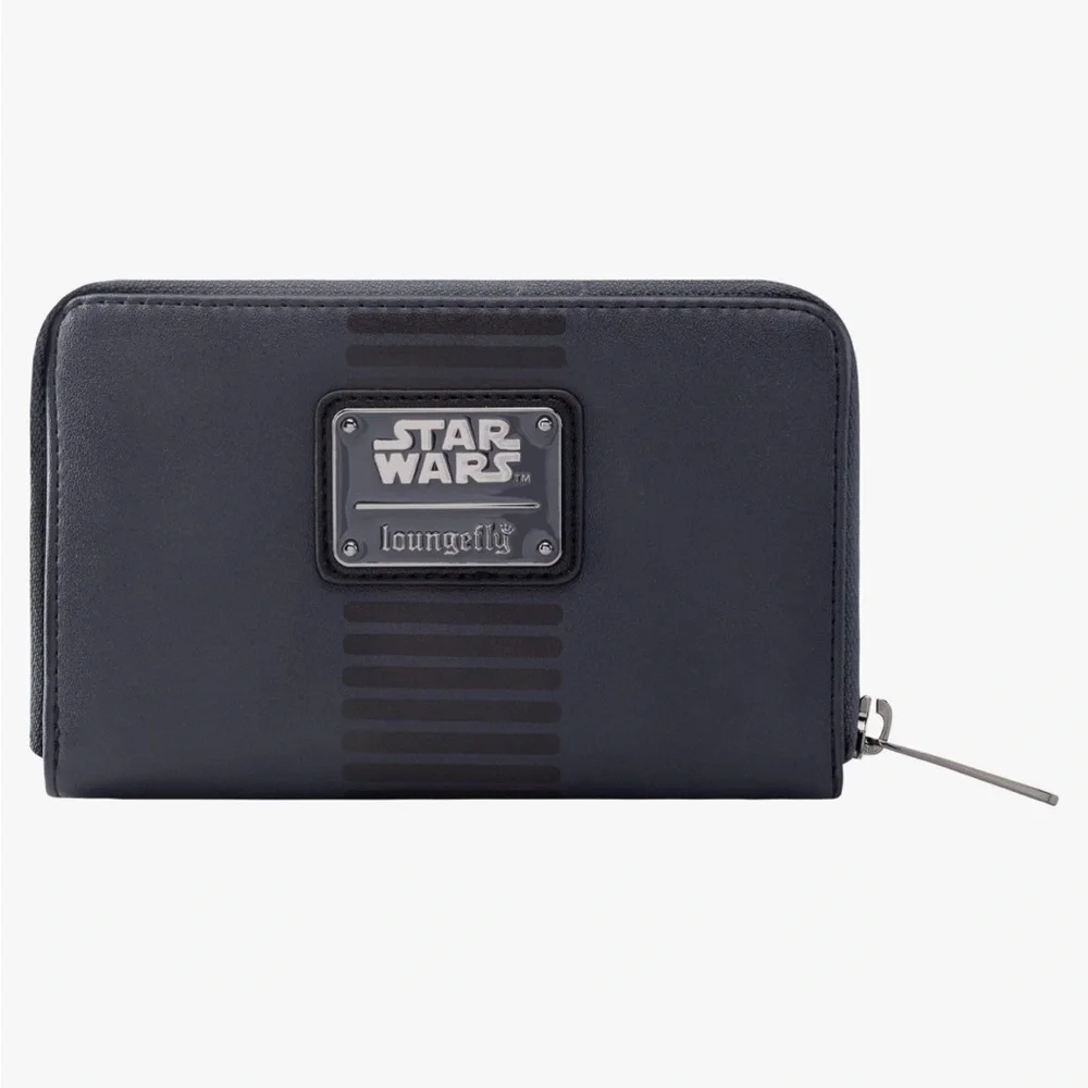 🆕 Loungefly x Disney Star Wars Darth Sidious Unisex Vegan Leather Zipper Wallet